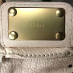 Chloé CHLOE PADDINGTON Blush Ivory Leather Paddington Handbag with Lock and Key Photo 8