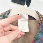 GW Graff Womens Vintage Boho Patchwork Floral Quilted Button Up Jacket Size M Size M Photo 5