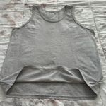 Champion  Authentic athletic gray embroidered logo tank top, size M athleisure Photo 9