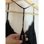 Abercrombie & Fitch  Women's Mini Shift Dress Black Floral Spaghetti Strap Sz XXS Photo 7