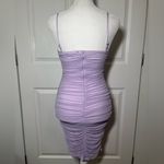 Lulus  Made the Move Lilac Ruched Bodycon Mini Dress Size S Photo 3