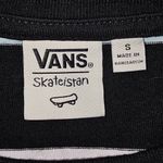 Vans X Skateistan Womens Long Sleeve Striped Tee Tshirt Small Photo 3