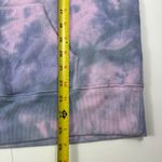 Victoria's Secret Tie Dye Hoodie Sweatshirt Pink Gray Blue VS Logo Size M Photo 6