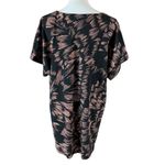 CAbi Abstract Print Boxy Blouse Top Minimalist Modern Artsy Workwear Large Photo 1