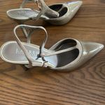 Lauren Ralph Lauren Tan Slingback Heels 7 1/2 Size 7.5 Photo 2