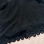 Dress Barn  Black Beaded Fairy Camisole with Ruffle Details Photo 2