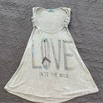 Workshop Republic Clothing  Gray Tank Top with Colorful LOVE Design Photo 0