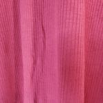 Thyme + Honey  Plum Swing Dress Size L Chest Cutout Wood Accent Long Sleeve Photo 3