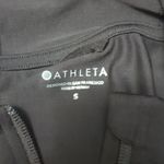 Athleta  black lightweight zipped running jacket size small Photo 3