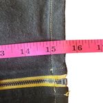 Rue 21 Vintage Y2K XL Olive Green Yellow Contrast Zip Up Mini Skirt Grunge Photo 5