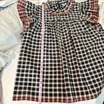 Ulla Johnson Arabel Flutter Sleeves Casual Top Size US 6 Eclipse Photo 11