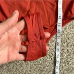 🦋 Glo Fashion London Burnt Orange High Neck Bodysuit Francesca’s Medium Photo 6