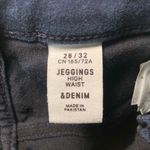 H&M  &Denim Skinny Dark Wash High Waisted Jegging Jeans Size 28 Photo 7