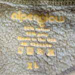 alpenglow Women’s Happiest Outside Crewneck Sweatshirt Longsleeve in Mustard XL Yellow Photo 10