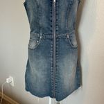 Boyish  Emery Full Zip Sweetheart Neckline Denim Dress Size Small NWT Photo 2