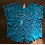 Primitive Vintage y2k 2000s butterfly crochet crop top  Photo 2