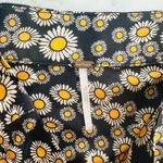 Free People Phoebe Mini Skirt Daisy Print Black Size 2 Y2K Photo 3