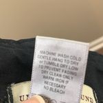 PRAIRIE UNDERGROUND DENIM GIRDLE LEGGINGS JEANS BLACK FRONT ZIPPER STRETCH XS Photo 5