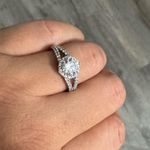 925 Silver Engagement Ring Photo 6