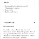 Bed Stu EUC  Leather Claire Caged Sandals
Tan Size 8 Photo 13