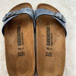 Birkenstock Madrid Women's Slide Sandals - Blue, 6.5 Bohemian/Clean/Cottage Core Photo 4