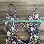 Veronica Beard New  Aniston One Piece Swimsuit Women's Blue Size L Photo 7