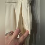 Steve Madden  payton pants in cream color size Large wide leg smocked waist Photo 6