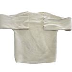 Love, Whit by Whitney Port Sweater Womens X Small Cream Crisscross Ribbed Knit Size XS Photo 2