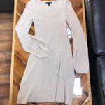 EXPRESS gold sweater dress Photo 1