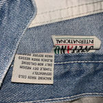 Stefano Vintage  International stripe denim shorts high waisted size 8 Photo 3