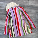 Free People Arthur skins flared tunic multi color striped women’s size 8 Photo 2