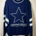 Vintage Barrel II Dallas Cowboys Football Sweater XL Blue Photo 0