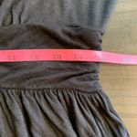 Fresh Produce  Black 3/4 Sleeve Midi Dress L USA Boho Minimalist Soft‎ Stretch Photo 8