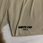 White Fox Boutique White Fox Biker Shorts Boutique Ribbed White Fox Active Tan Photo 1