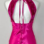 Vintage 90s Satin Pink Gown Size undefined Photo 7