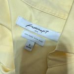 Foxcroft  Button Up Yellow Women's Shirt Size 6 Heritage Non-Iron 3/4 Sleeve Photo 6