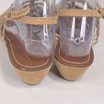 Carlos Santana  Studded Gladiator Sandals Tan/Silver-9.5 Photo 4
