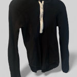 Free People Movement FP movement quarter zip textured activewear top Small Black Photo 0