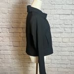 White House | Black Market Black Cropped DoubleBreasted Jacket Women's M Chiccore Photo 1