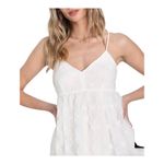 Lulus  Radiate Elegance Ivory‎ Floral Tulle Midi Dress Women Size XS NWT Photo 2