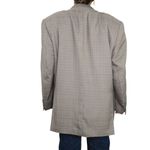 American Vintage Vintage Giorgio Fiorelli Brown Plaid Blazer Jacket Unisex XL/44R Photo 1