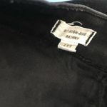 Madewell  Tall Velvet Tuxedo Stripe Black Jeans Photo 6