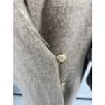 Vintage Hilda Icelandic Wool Knit Coat Sweater Jacket White Gray Iceland Size XS Photo 5