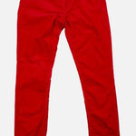 Isabel Marant  LOW RISE U TURN Red corduroy skinny pants fall 300$ casual boho Photo 0