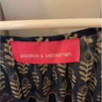 Pookie & Sebastian  size M dress
fabric purple blue print 
rare unique must have Photo 1