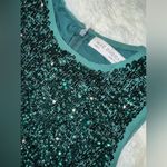 Mac Duggal NWOT Sleeveless High Neck Midi Sheath Dress NEW Size 8 deep emerald Photo 5