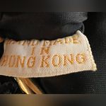 VINTAGE: Handmade kissy lock beaded coin purse. Black Photo 4