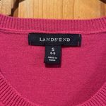 Lands' End Lands’End women’s pink crew neck sleeveless sweater size small (6/8) . Photo 1