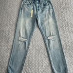 BLANK NYC NEW! High Rise Tapered Leg Jeans Light Wash Size 26 Photo 1