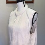 basic editions  cream sleeveless plush vest Photo 2